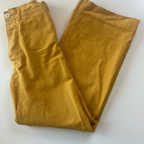 Jesse Kamm sailor pants in Caribbean gold. - Picture 4 of 6